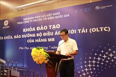 EVNNPT tổ chức thành công khóa đào tạo sửa chữa, bảo dưỡng bộ điều áp dưới tải (OLTC) của hãng MR